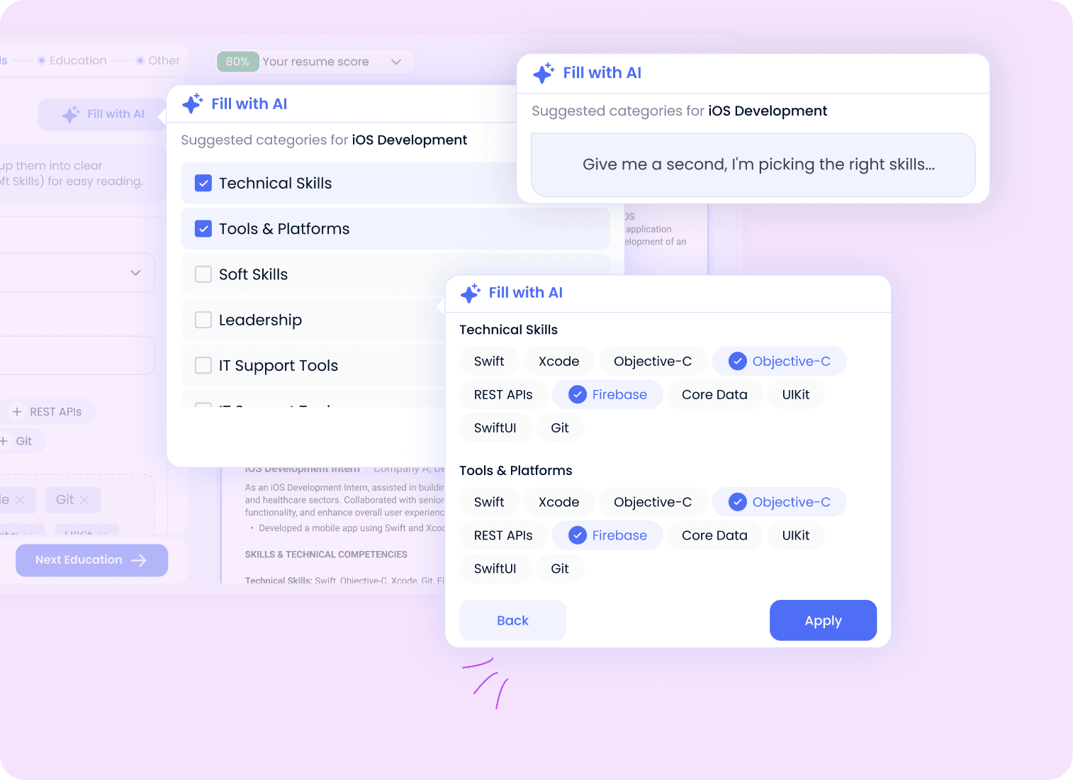 AI skill finder